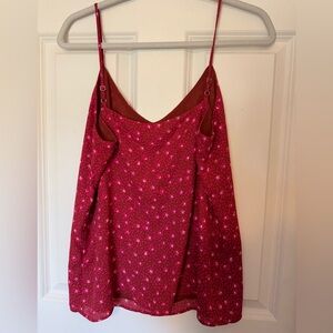 SALE: 3/$25 - NWOT - Ann Taylor - camisole- red and pink - Medium